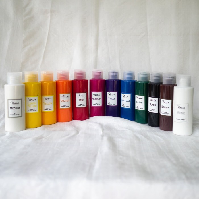 

Cat Kain Premium Nazia Fabric Paint Bulk Size 100ml