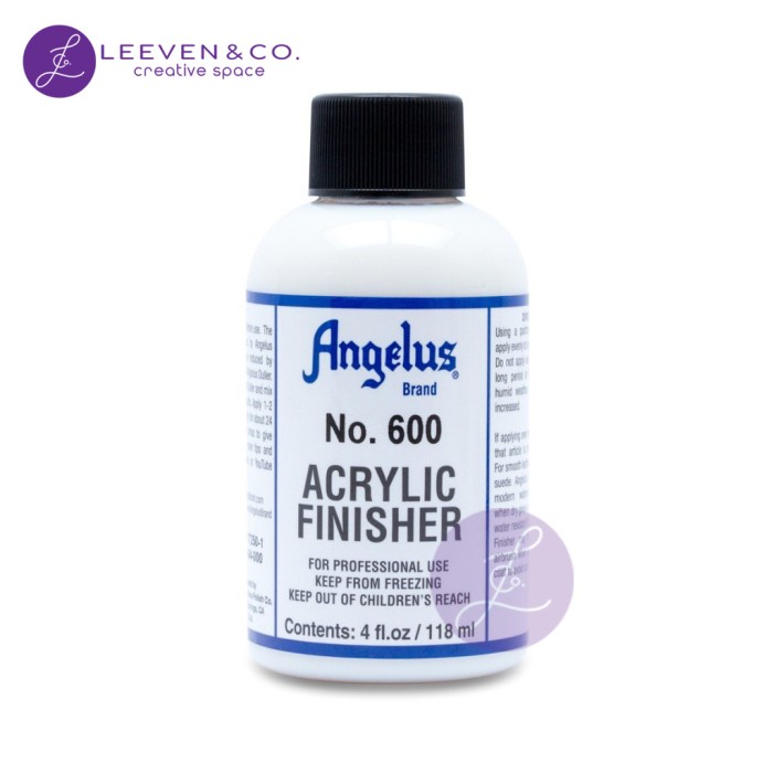 

ANGELUS 600 ACRYLIC FINISHER 4oz 118ML