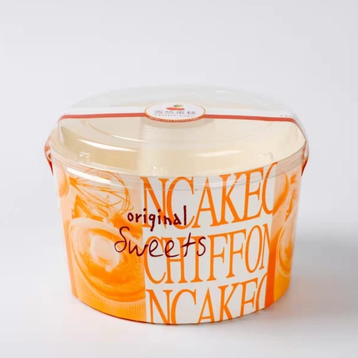 Terlaris 10Pcs-Paper Cup Chiffon Loyang Kertas Chiffon Dus Chiffon Tanpa Loyang