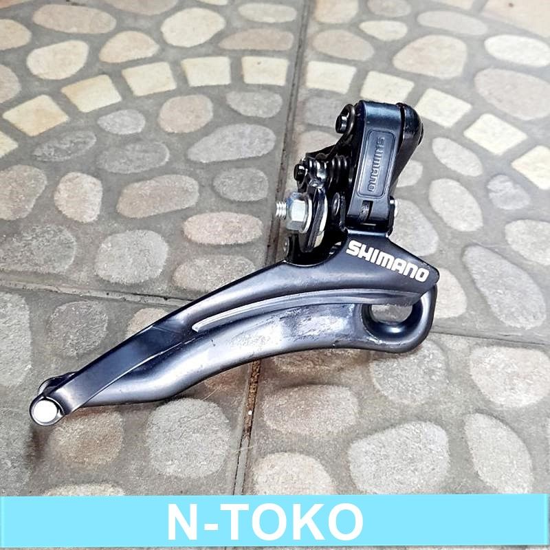 FD SHIMANO TOURNEY TZ31 TARIKAN ATAS HITAM Sepeda Sparepart Termurah
