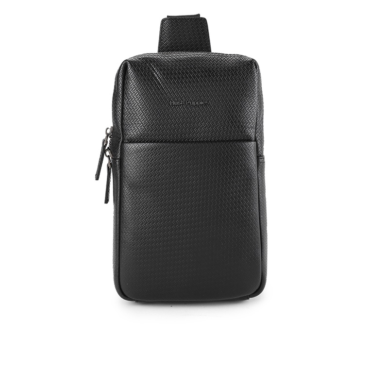 Tas Selempang Hush Puppies Original Pria Slempang Kompartemen utama dengan resleting Travel Asli 100