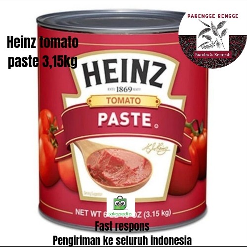 

Yuk Order! Heinz Tomato Paste 3,15Kg / Tomato Paste / Tomat Pasta