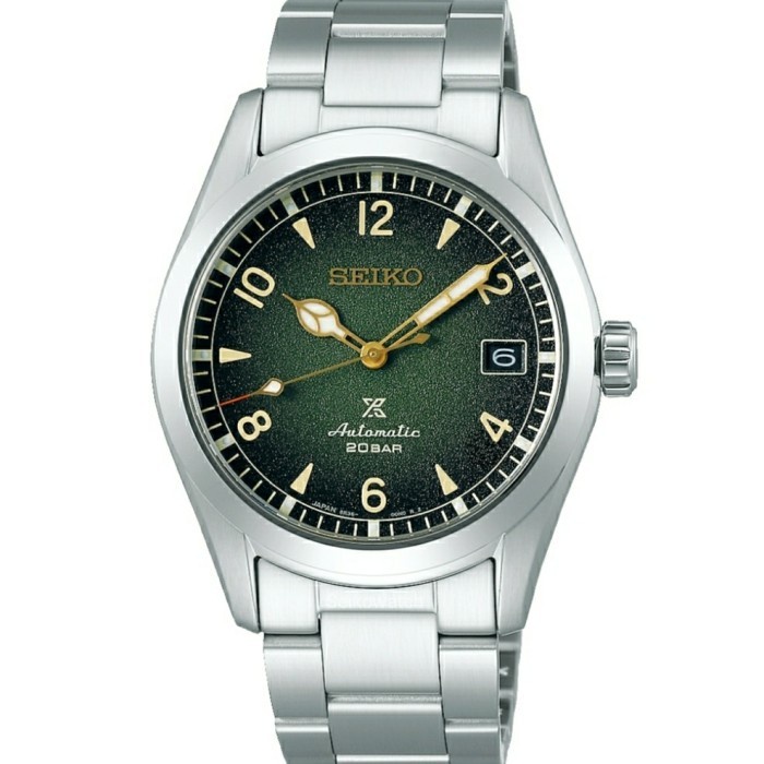 Ready stok Terjangkau Seiko Prospex Alpinist Spb155J1 Green Dial All Stainless