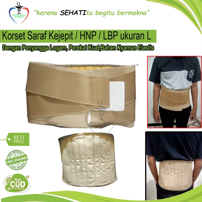 Bestseller Alat Pelangsing Korset Hnp/ Lbp / Korset Saraf Kejepit