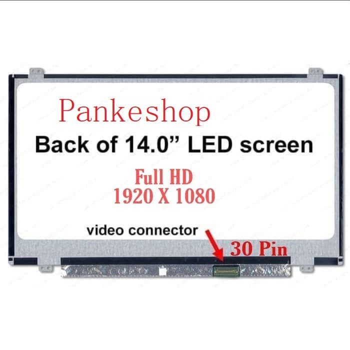 Layar Led Lcd Laptop Lenovo Flex 2 14 2-14 Z40-70 Z40-75 T460 Bestseller