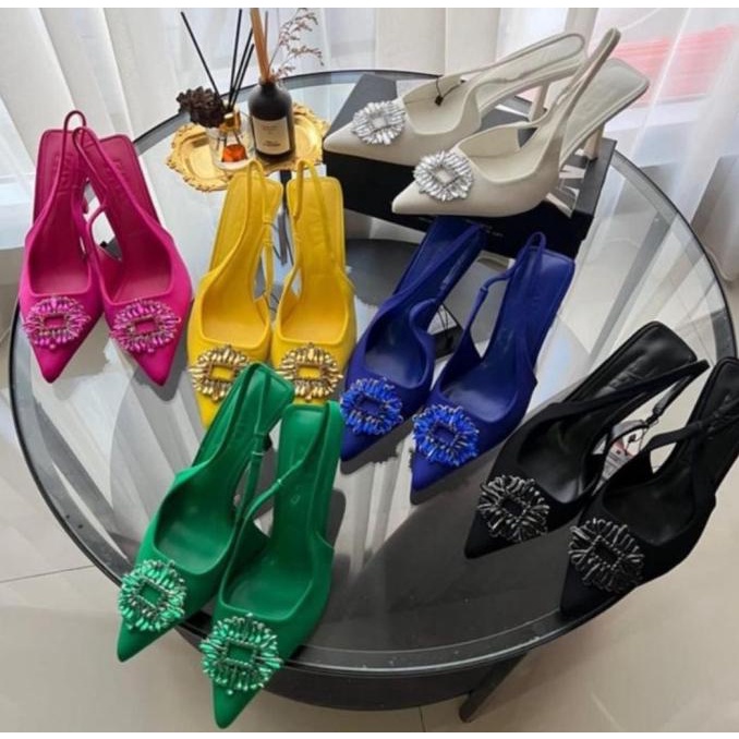 SANDAL WANITA ZARA S3449 HEELS 5CM