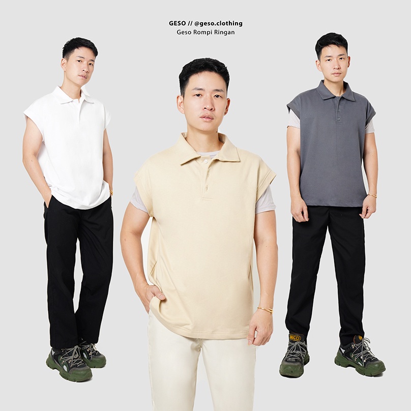 Geso - Polo sleeveless