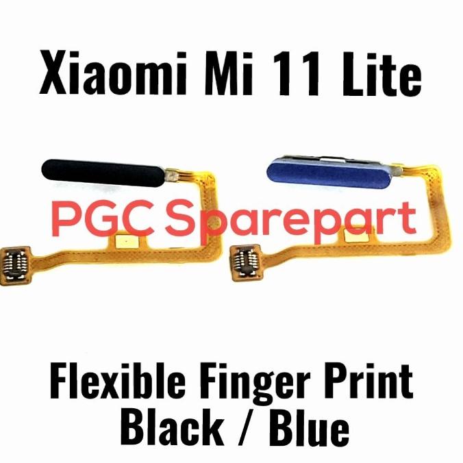 Promo Ori Flexible Fingerprint Xiaomi Mi 11 Lite Mi11 Lite 11Lite Sidik Jari