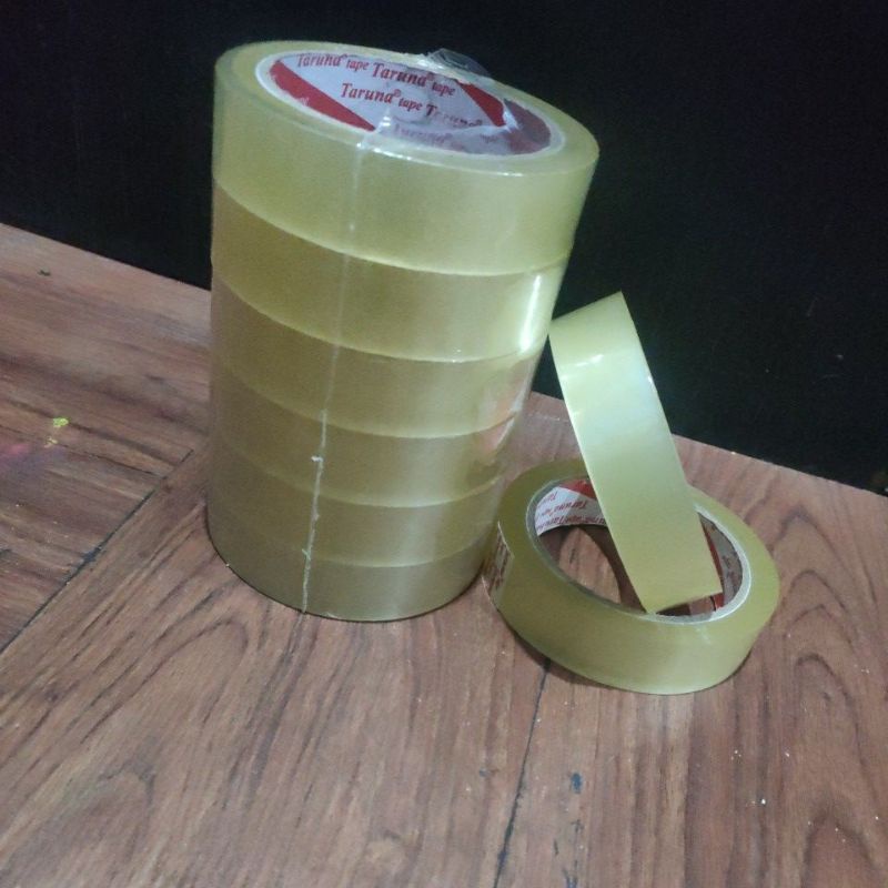 

GROSIR 1slop(6roll) isolasi 1inch 50yard isolasi murah lakban murah