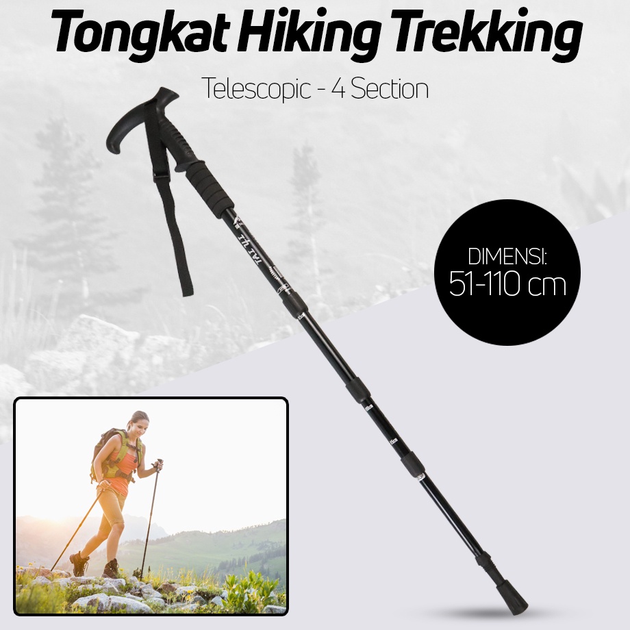 12.12 Fasion sale Tracking Pole Naturhike | Tracking Pole | Trekking Pole | Tongkat Gunung | Tongkat