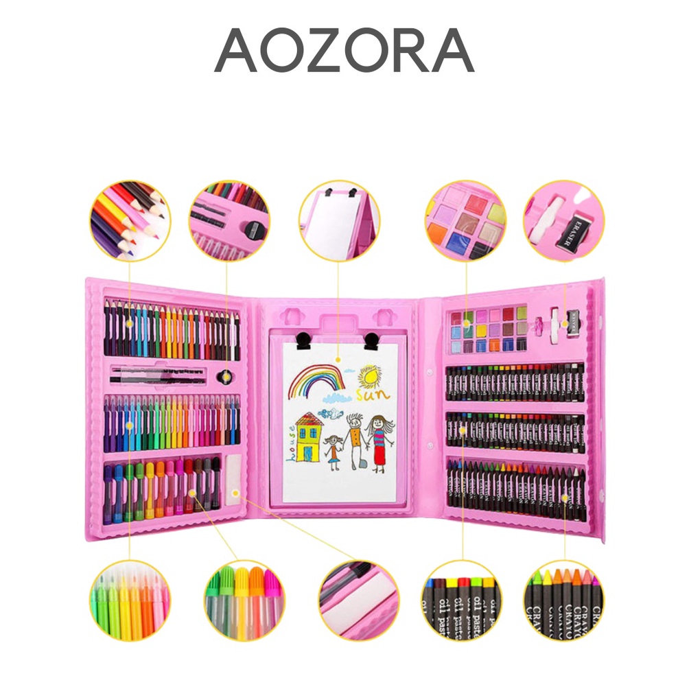 

Grosir [ Aozora ] Art Set Pensil Warna Crayon NEI