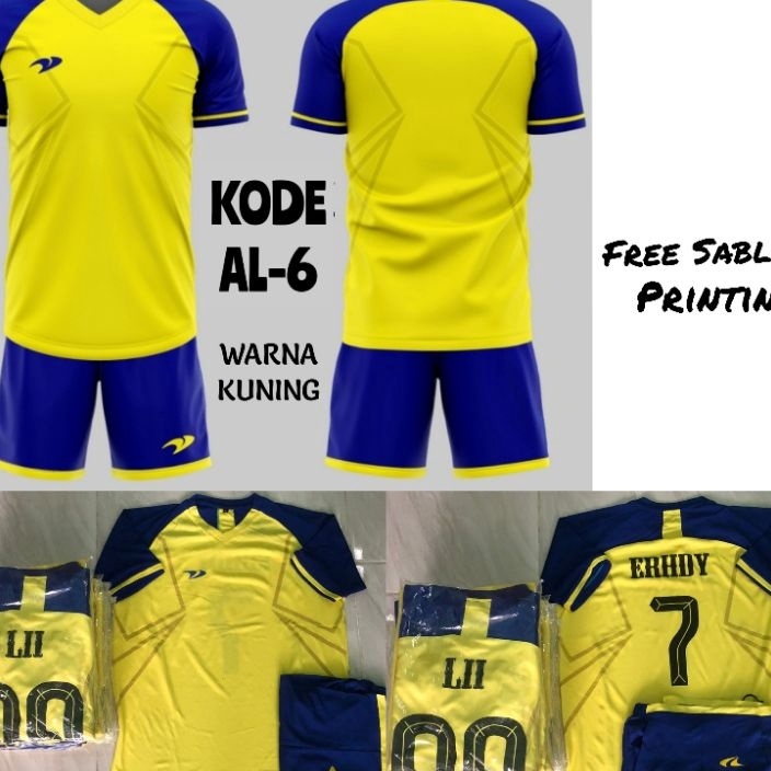 Star 12.12 Baju Bola Dewasa | Gratis Sablon | Kaos Futsal Sablon | Jersey Futsal Sablon | Baju Futsa