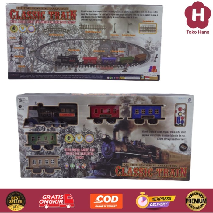 MUST HAVE BO MAINAN CLASSIC TRAIN ( KERETA KELUAR ASAP ) BP9927 TERLARIS