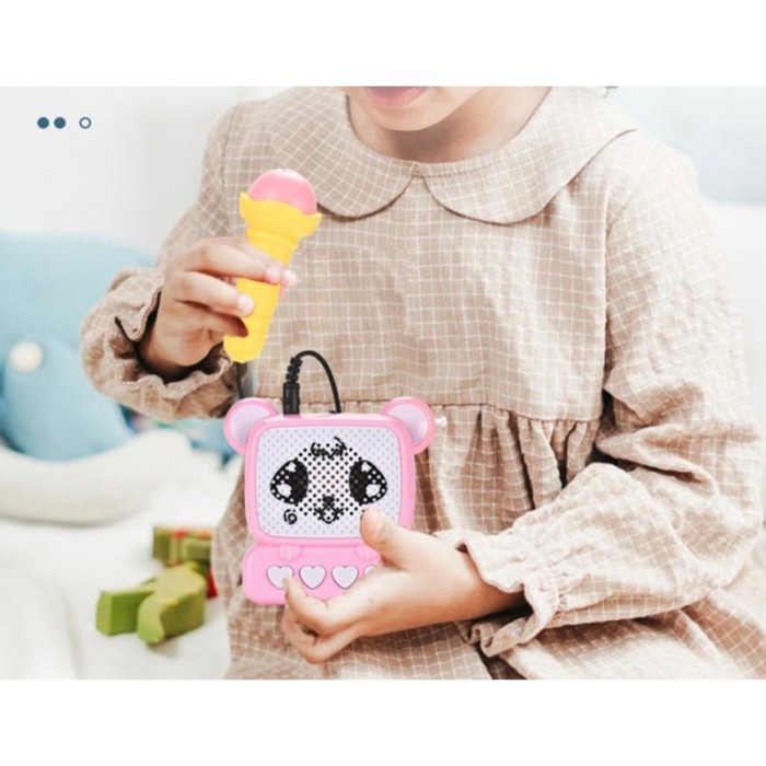 PROMO MAINAN ANAK MICROPHONE MUSIC BOX KARAOKE TERLARIS