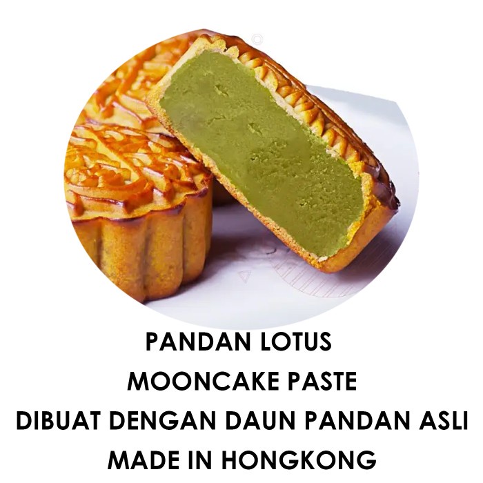 

500gr Low Sugar Pandan Mooncake Filling (isian mooncake) repack HK