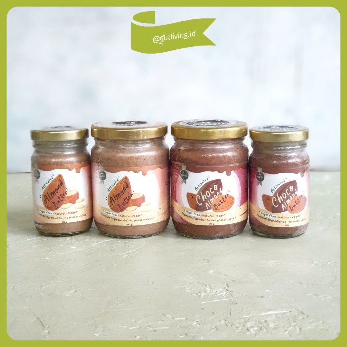 

Activated Almond Butter Nutriti Chocolate Jam Selai Spread