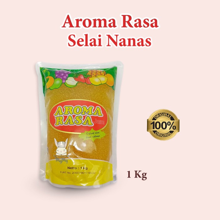 

Aroma Rasa Selai Nanas 1kg