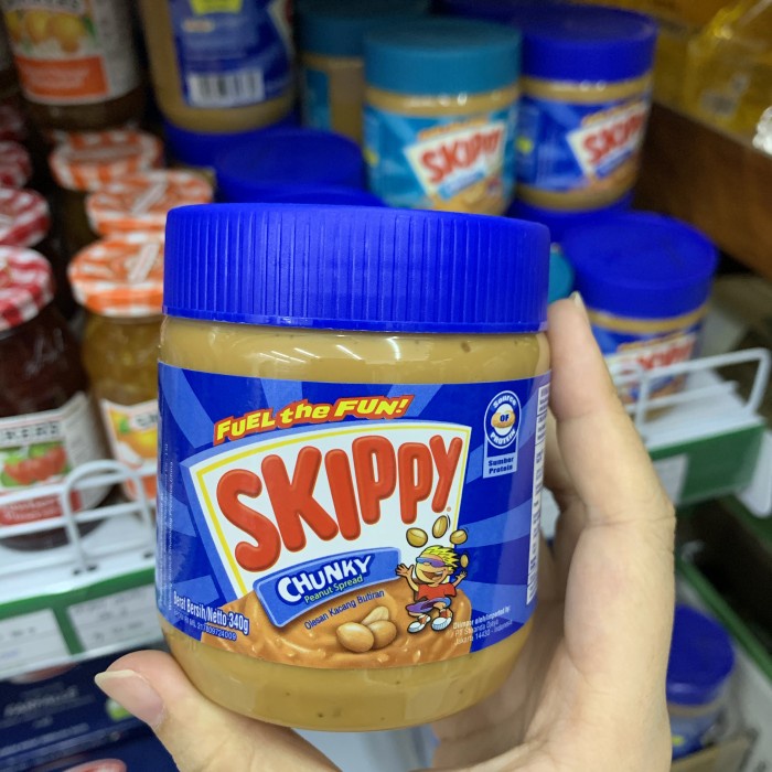 

Skippy Chunky Peanut Butter / Selai Kacang 340GR BPOM