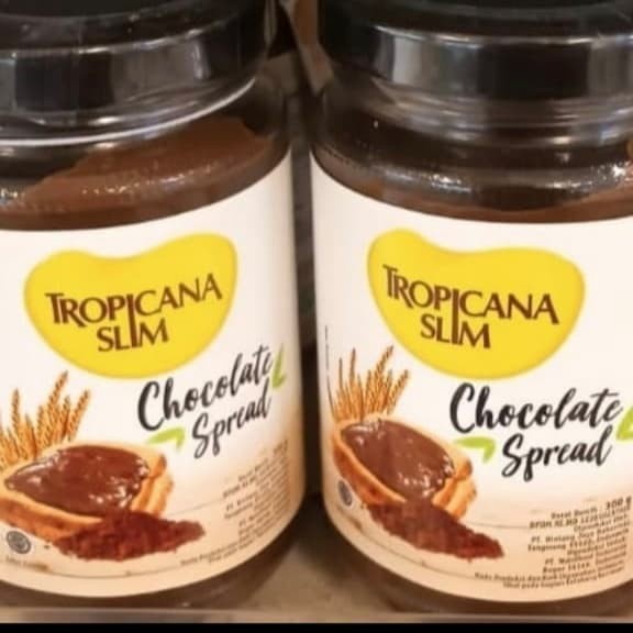 

tropicana slim chocolate spread 300gr selai sele jem