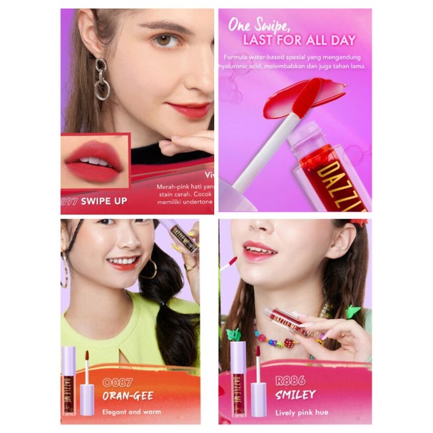 lip tint Dazzle me