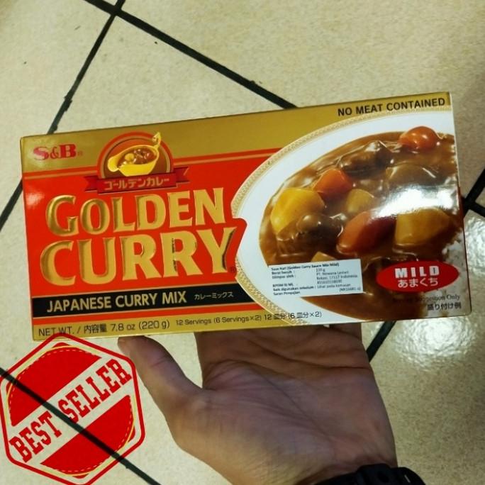 

}}}}}}] S&B Golden Curry sauce Mix M*ild 220gr/ Saus kari golden curry M*ld