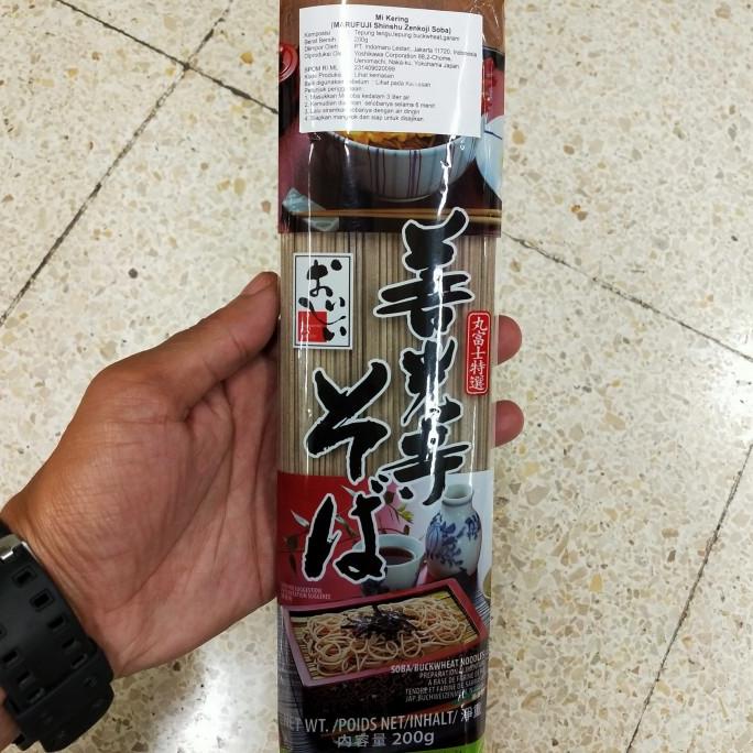 

best seller] Marufuji Shinshu Zenkoji Soba 200gr / Mie Kering dari Jepang