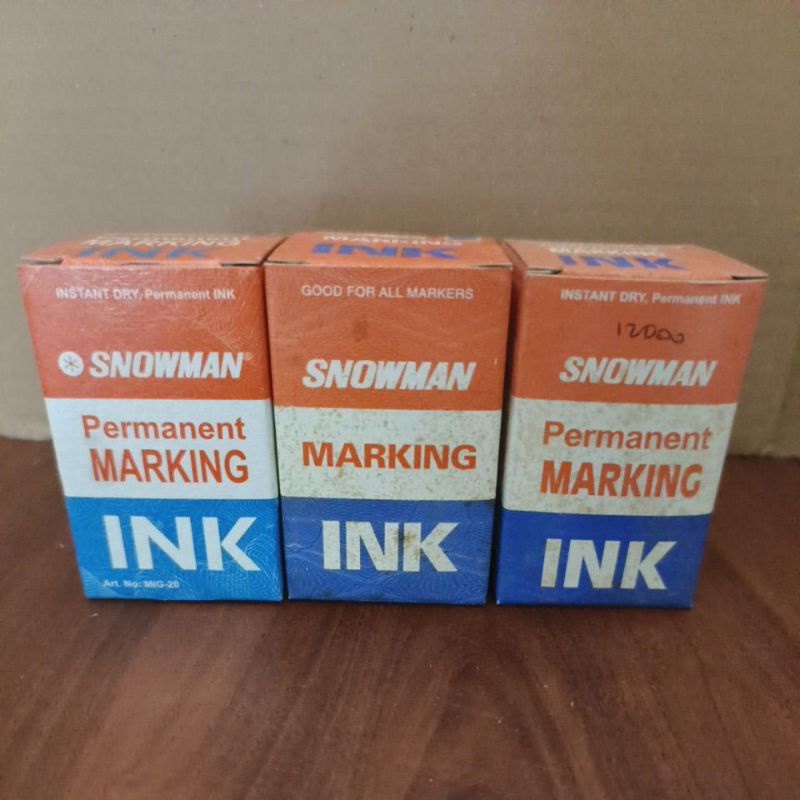 

Tinta Refill Spidol Permanent