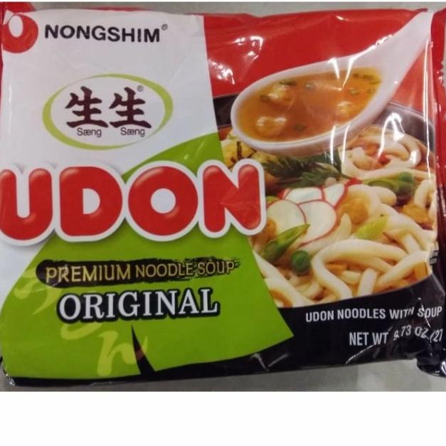 

Ready stock] PROMO Nongshim Mie Udon premium Noodle Soup Original 276 gram