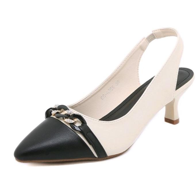 Heels Pesta Sepatu Kerja Wanita Selop Pesta Wanita High Heels Mewah