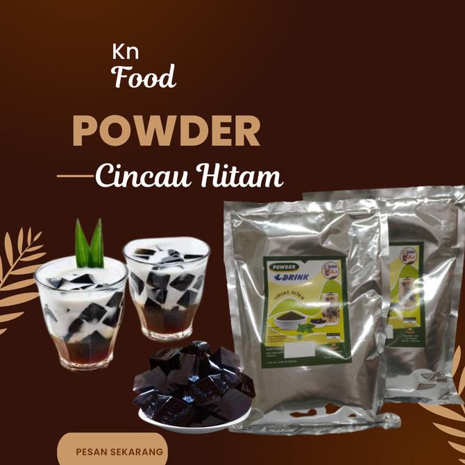 

Bubuk Cincau Hitam Kemasan 1 Kg -Bubuk Cincau Hitam Instan Kiloan 1 Kg