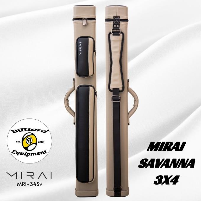 Mirai 3x4 - Savanna | Tas Billiard | Cue Case Billiard