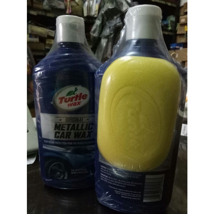 garansi turtle wax original metallic car wax / kit mobil / wax mobil (473 ml) viviaja8781