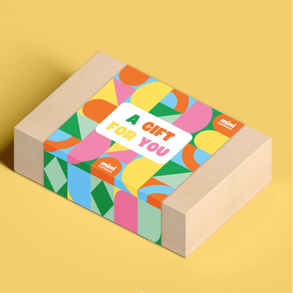 

MINI COTTONS Giftbox Box Kado Hampers Bungkus Kado dan Bubblewrap