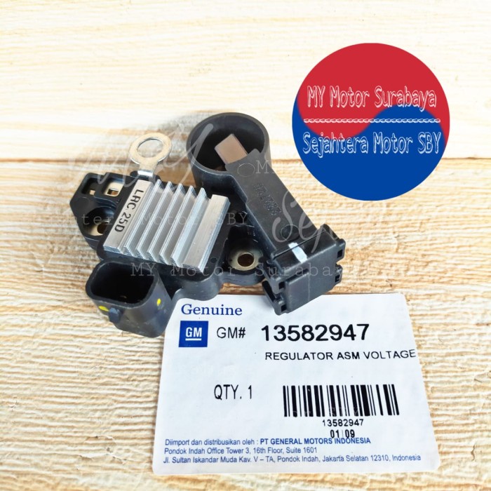 IC REGULATOR ALTERNATOR DINAMO AMPER CHEVROLET SPIN 1200 / 1500 CC TERMURAH