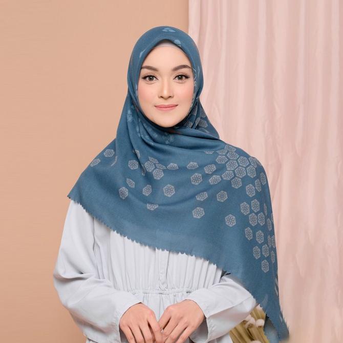 Sale BIA x Revalina S Temat - Elva Aqua Scarf - Edisi Yunani Termurah