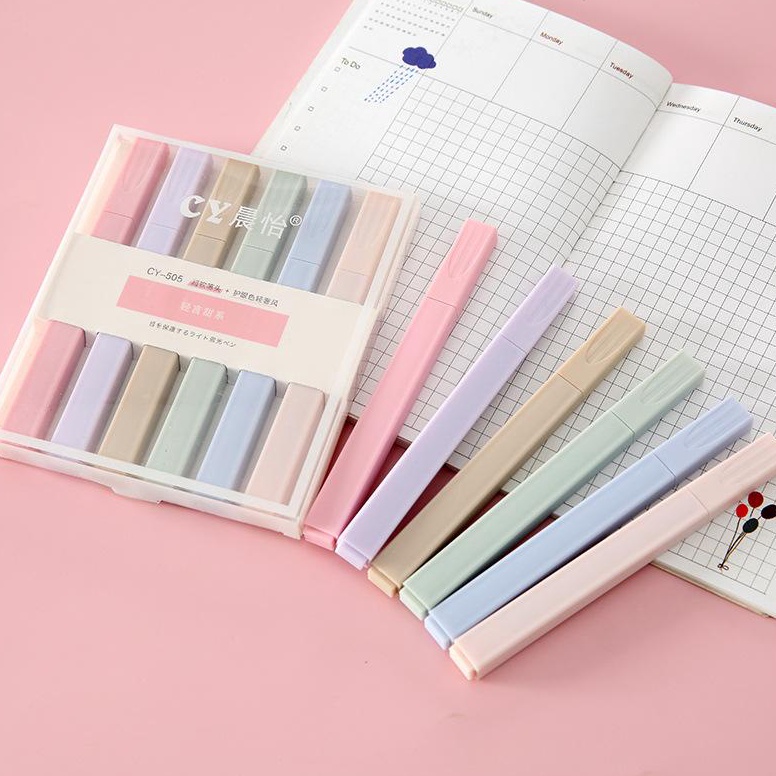 

Laris¯STABILO BALOK PASTEL COLOR 1 SET 6 PCS HIGHLIGHTER PASTEL