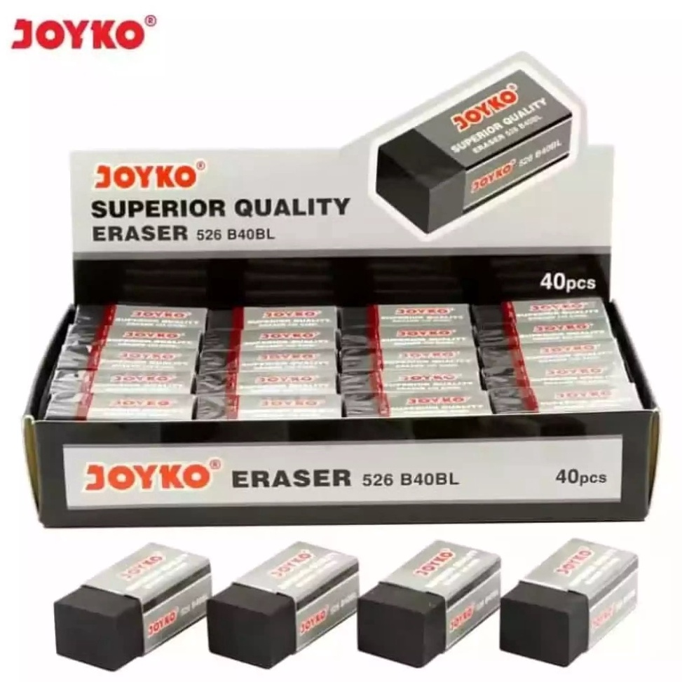 

TBQP4761 Penghapus / Stip Joyko Hitam Kecil (40PCS)