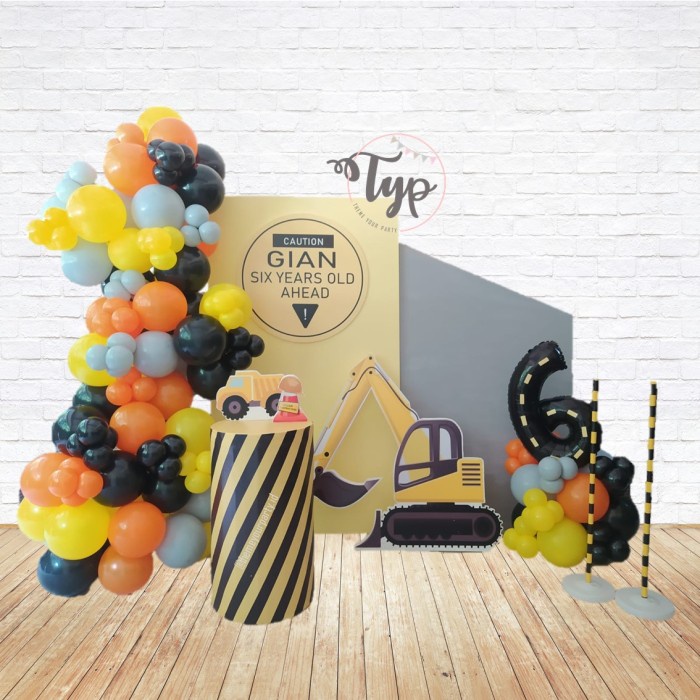 Balon Dekor - Styrofoam Backdrop - Ulang Tahun Aqiqah Pesta Bestseller Backdrop