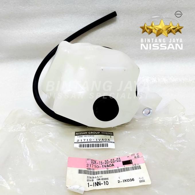 Tabung Air Radiator Nissan Serena C26 Reservoir Tank Original