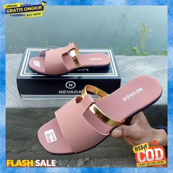 Sendak Slip Terbaru Premium Sendel Wanita Kekinian Sandal Fashion Korean Style Selop Sndal Import Sd