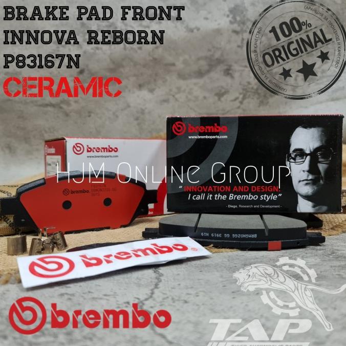 Brake Disc Pad - Kampas Rem Depan Innova Reborn Brembo Original