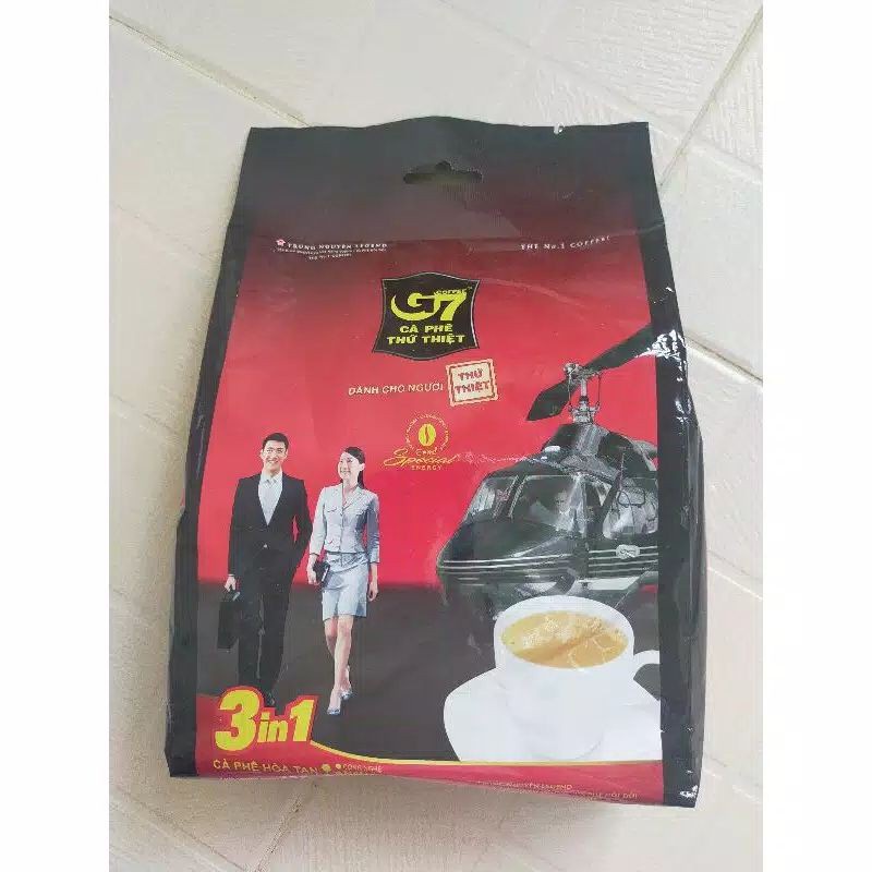 

kopi vietnam G7 trung nguyen isi 20 sachet