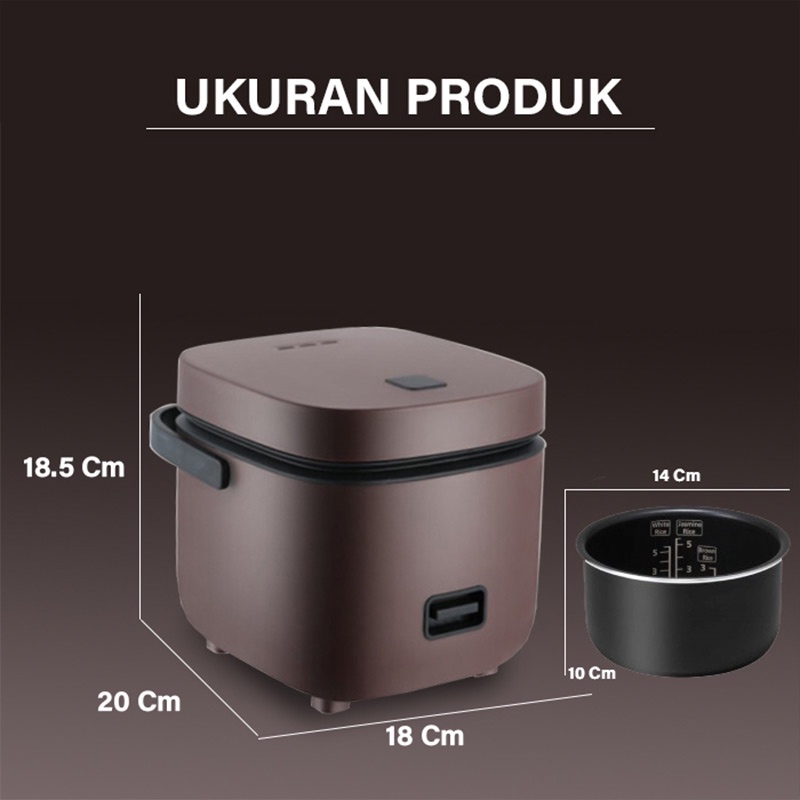 Gm Bear Ni Rice Cooker 0.8L P0090 - Anak Nasi Nimalis