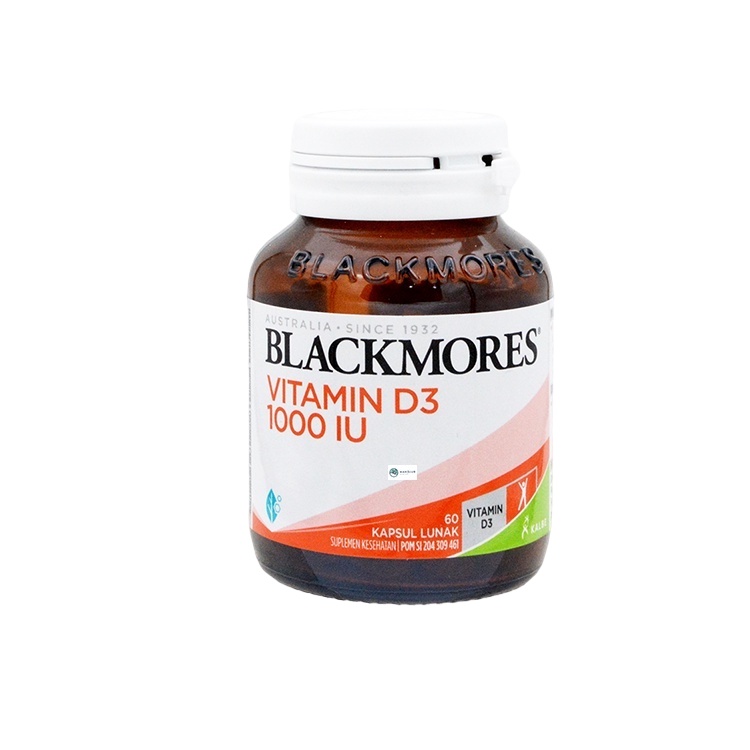 BLACKMORES VIT D3 1000IU 60 CAPSUL