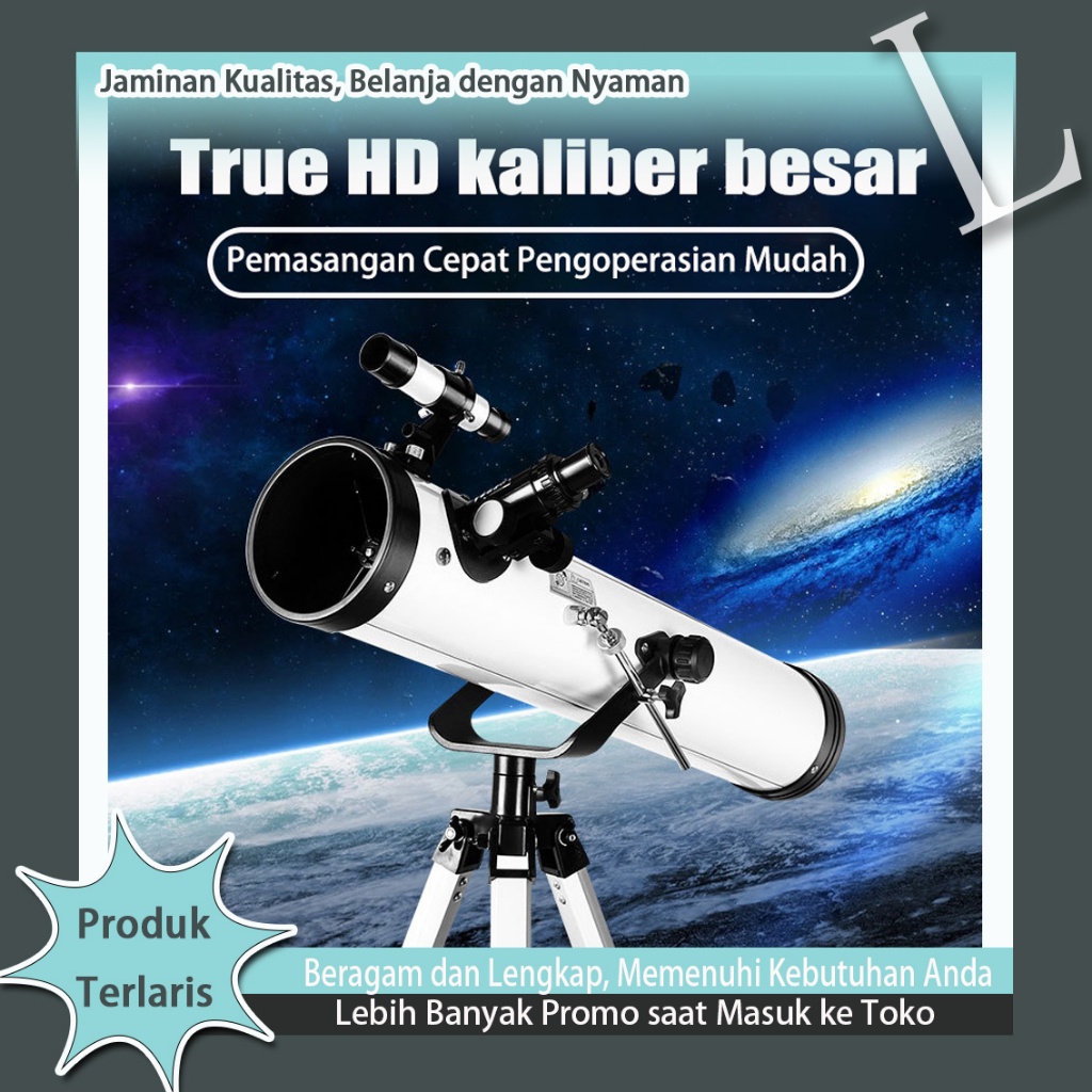 Teleskop Astrono Berdiameter Besar / Teleskop Monokuler / Teleskop Astrono / Tong Senjata Angkasa