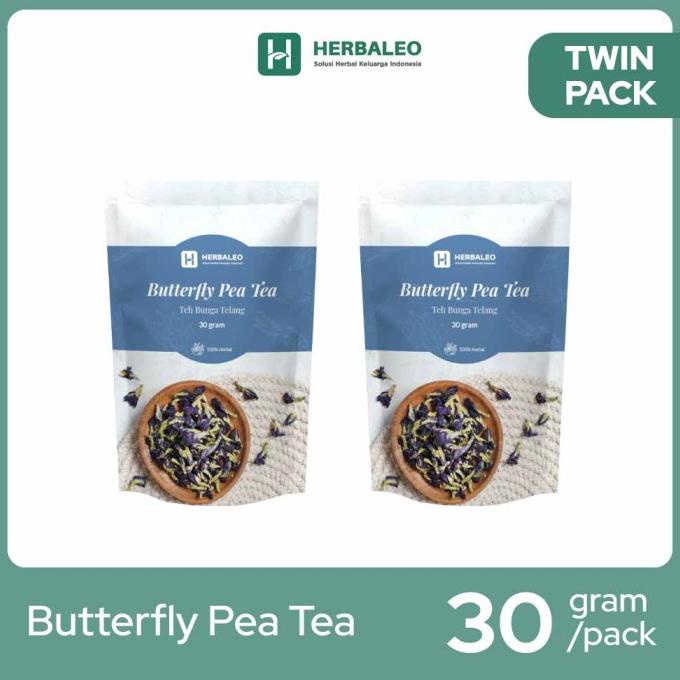 

Twinpack - Herbaleo Butterfly Pea Tea 30 gr ( Teh Bunga Telang )