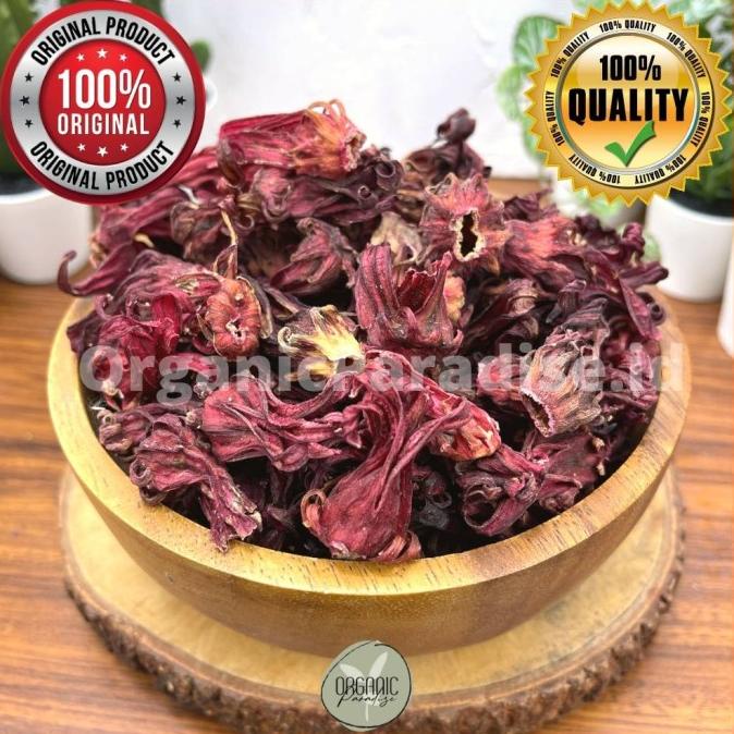 

Teh Bunga Rosella Merah Kering 250 gram / Dried Hibiscus Tea 250 Gram