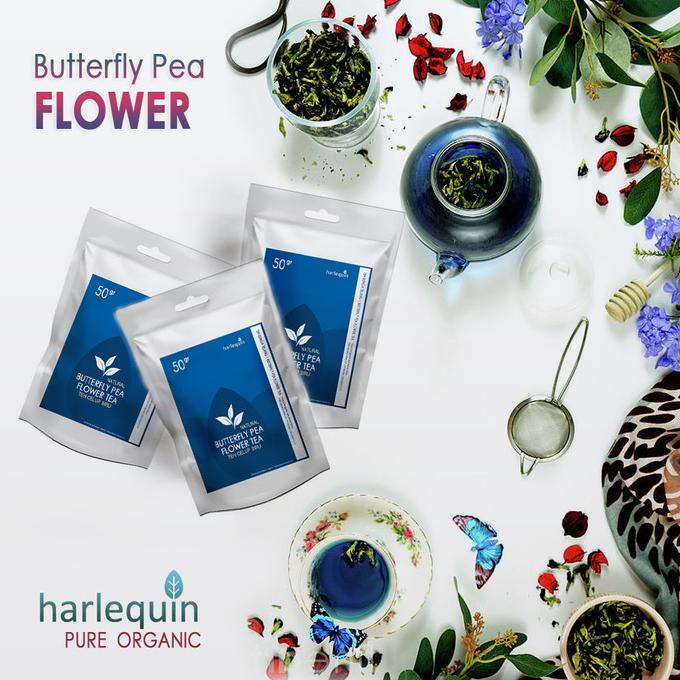 

Teh Bunga Telang Premium 50 Gram Butterfly Pea Flower Tea - Teh Biru