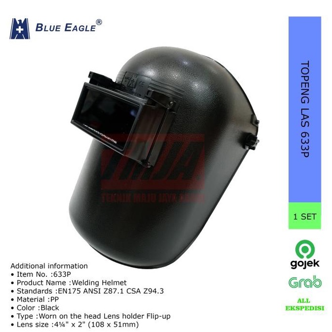 BLUE EAGLE Topeng Las / Kedok Las 633P