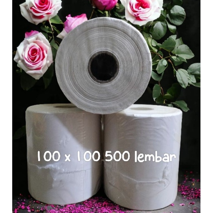 

(5☞/M❣X> thermal 100*100 isi 500 lembar // 100 x 150 250 lembar (belakang kertas)viral.